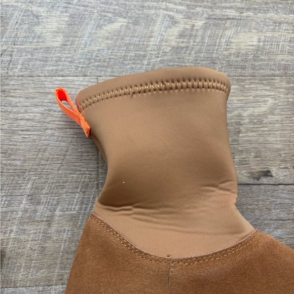 DREAM PAIRS FuzzyChic Sock-Top Platform Mid-calf Snow Boots - Picture 5 of 10